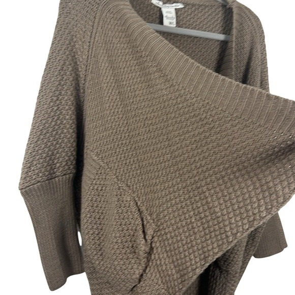 American‎ Rag Cie Cinder Cocoon Neutral Cardigan Sweater M/L Open Front NWT - Picture 7 of 11